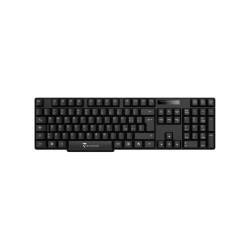 Techmade Keyboard Wired Filo Black