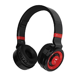 Techmade Earphones Wireless Bt+ Microphoneo Black/red