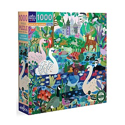 Eeboo Puzzle 1000 Pcs Ducks In The Clearing (epztdic)