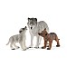 Schleich Wild Life Mother Wolf With Pups (42472)