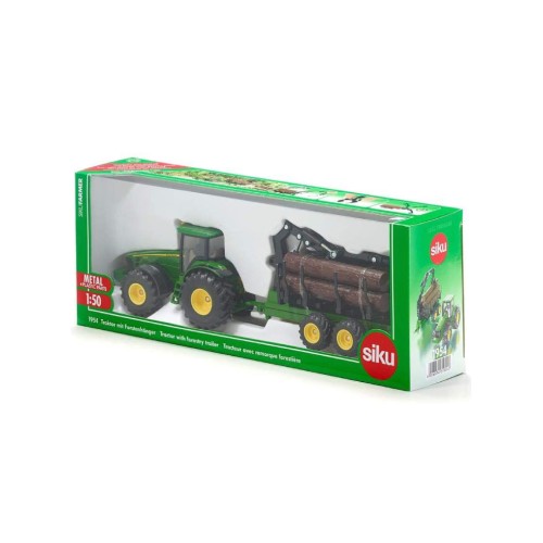 Siku 1:50 Tractor With Forestry Trailer (313-1954)