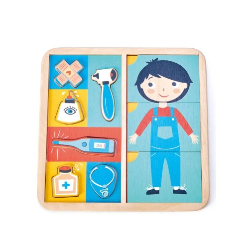 Tender Leaf Puzzle 12 Pcs Ouch Puzzle (tl8419)