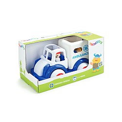 Viking Toys Jumbo Ambulance With 2 People 1 Stretcher (130005)