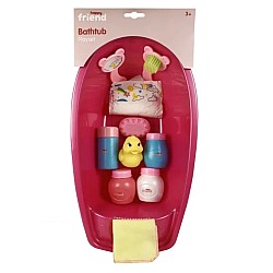 Happy Friend Doll Bathtub With Accessories (504310)