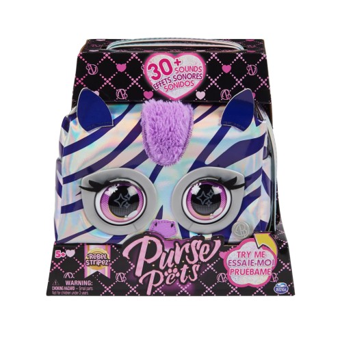 Purse Pets Metallic Magic Zebra (6066464)