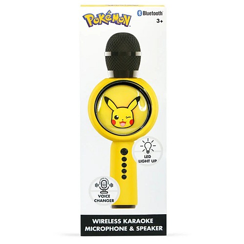 Otl New Pokemon Pikachu Karaoke Microphone & Speaker