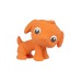 Playgro Eco Play Natural Rubber Pooky Puppy Orange (10188822) Playgro Eco Play Natural Rubber Pooky Puppy Orange (10188822)