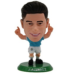 Soccerstarz Manchester City Julian Alvarez Home Kit (classic Kit) (405808)