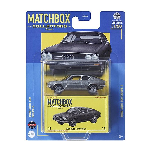 Matchbox Collectors 1969 Audi 100 Coupe S (hvw06)