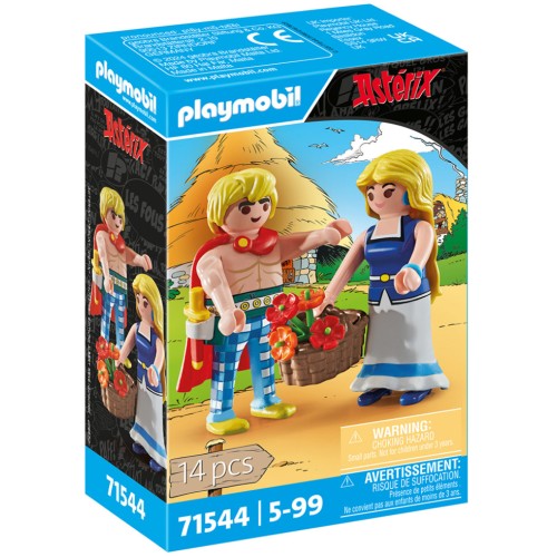 Playmobil Asterix Tragicomix And Panacea (71544)