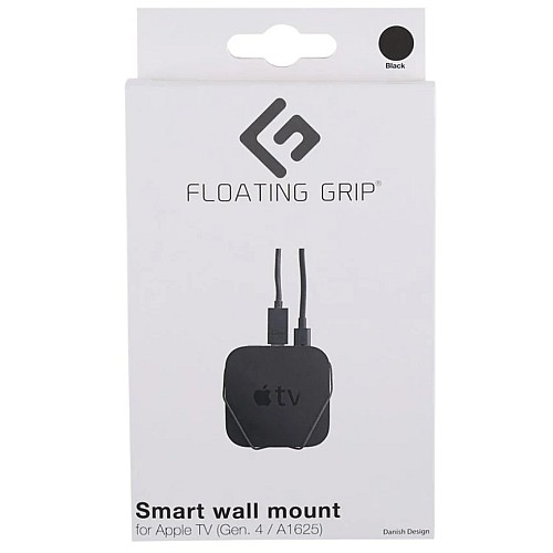 Floating Grip Apple Tv Gen. 4 Wall Mount Black