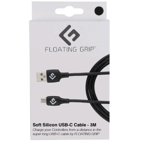Floating Grip 3m Siliconee Usb-c Cable (black)