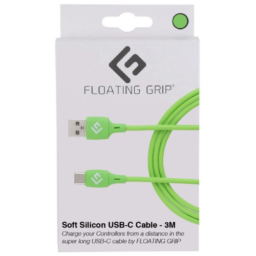 Floating Grip 3m Siliconee Usb-c Cable (green)