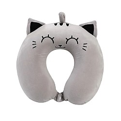 Itotal Neck Pillow Grey Cat (xl2184c)