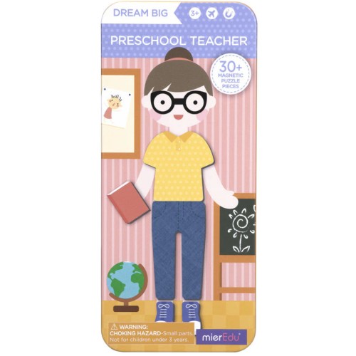 Mieredu Magnetic Hero Box Preschool Teacher (me088)