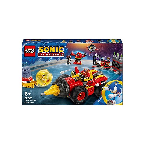 Lego Sonic The Hedgehogt Super Sonic Vs. Egg Drillster (76999)