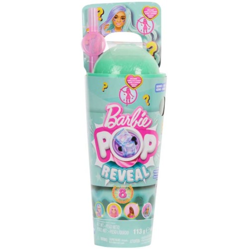 Barbie Pop Reveal Doll Bubble Tea Series Green Tea (htj21)