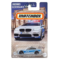 Matchbox Germany Bmw M5 Police Vehicle (hvv38)