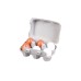 Small Wood Wooden Eggs 6 Pcs (l40028)