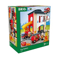 Brio World Rescue Fire Station (33833)