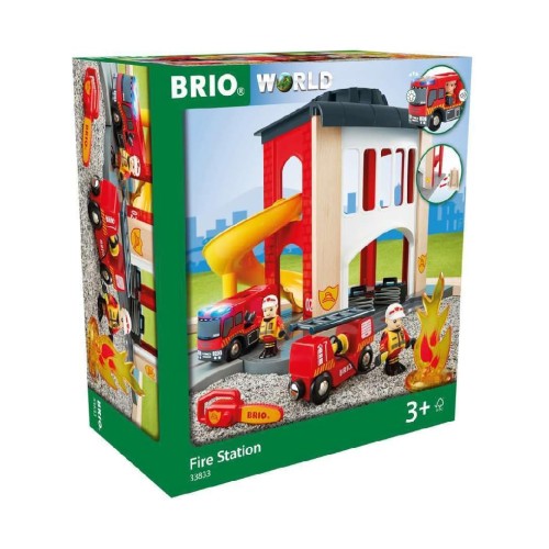 Brio World Rescue Fire Station (33833)