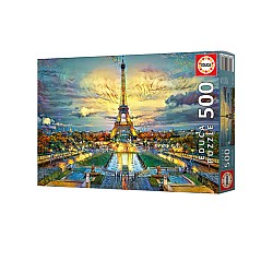 Educa 500 Pcs Eiffel Tower Puzzle (80-19621)