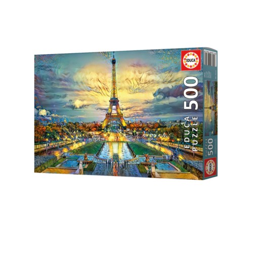 Educa 500 Pcs Eiffel Tower Puzzle (80-19621)