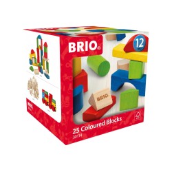 Brio Coloured Blocks 25 Pieces (30114)