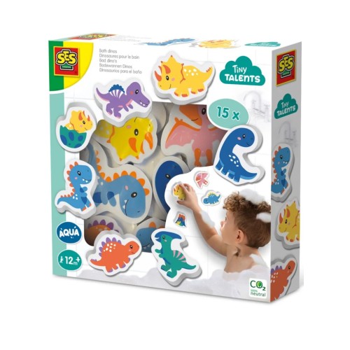 Ses Creative Bath Time Foam Dinosaurs (s13214)