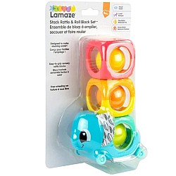Lamaze Stack Rattle & Roll Blocks (827464)