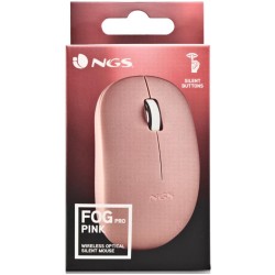 Ngs Mouse Wireless Fog Pro 1000dpi Pink