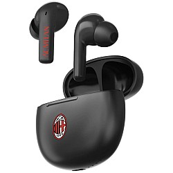 Techmade Earbuds Doppio Micofficial Ac Milan