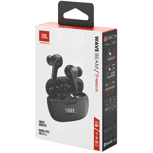 Jbl Earbuds Bt Wave Beam Tws Black