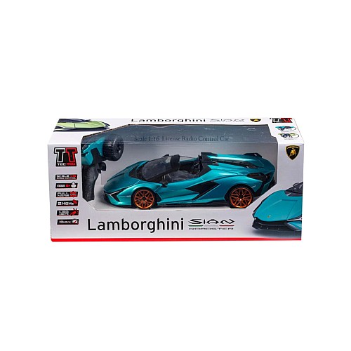 Tec Toy Lamborghini Sian R/c 1:16 2,4ghz Turquoise (471306)
