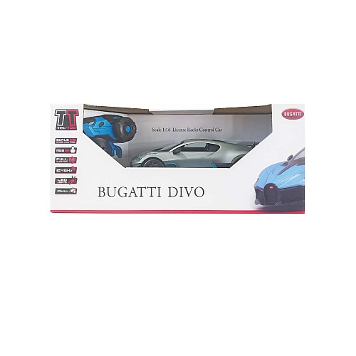 Tec-toy Bugatti Divo R/c 1:16, 2,4ghz Dark Grey (471317)