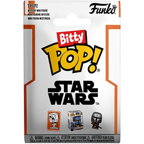 Bitty Pop Star Wars Themandalorian Mystery Mini Blind Bag Random