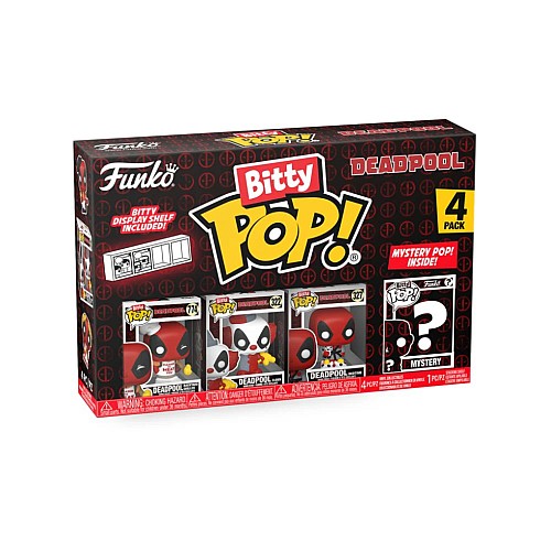 Bitty Pop 4 Pack Deadpool Bbq Master