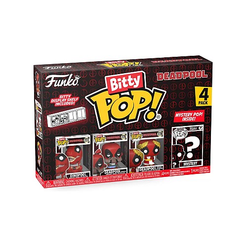Bitty Pop 4 Pack Deadpool Dinopool