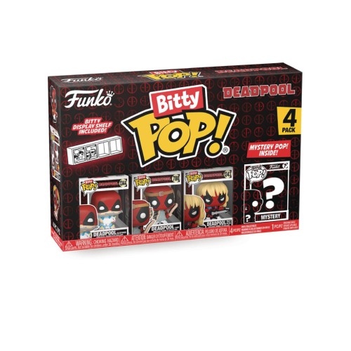 Bitty Pop 4 Pack Deadpool Sleepover