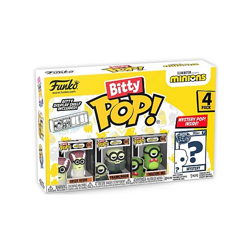 Bitty Pop 4 Pack Minions Frankenbob
