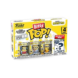 Bitty Pop 4 Pack Minions Roller Skating Stuart