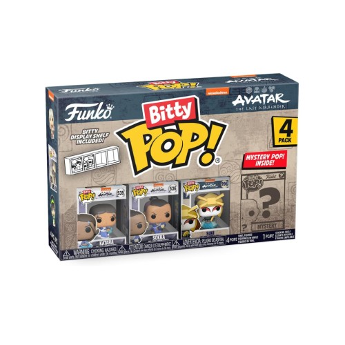 Bitty Pop 4 Pack Avatar The Last Airbender Katara