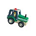 Magni Wooden Tractor With Rubber Wheels (3895) Magni Wooden Tractor With Rubber Wheels (3895)