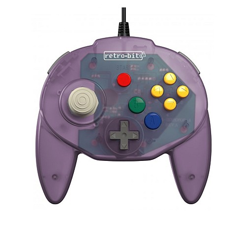 Retro-bit N64 Tribute 2.4g Wireless Atomic Purple