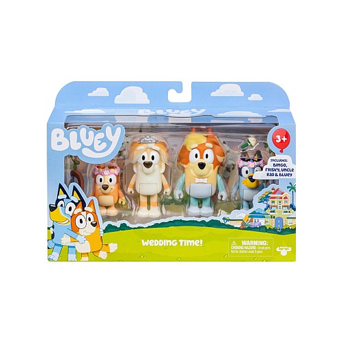 Bluey 4pk Special Set Wedding (90268)