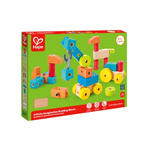 Hape Infinite Imagination Building Blocks (87-0519)
