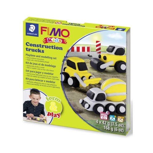 Fimo Kids Form & Play Set Trucks (8034 30 Lz)