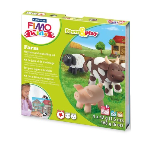 Fimo Kids Form & Play Set Farm (8034 01 Lz)