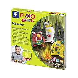 Fimo Kids Form & Play Set Monsters (8034 11 Lz)