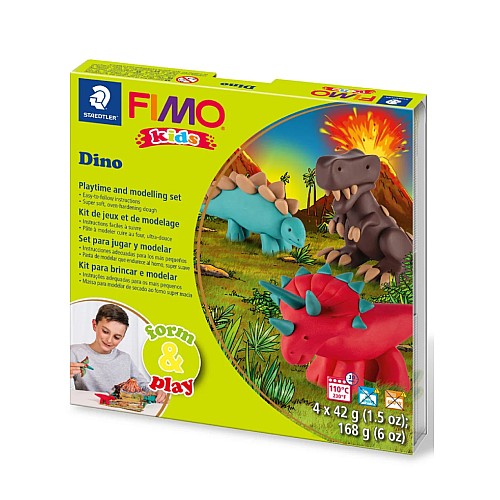 Fimo Kids Form & Play Set Dino (8034 07 Lz)